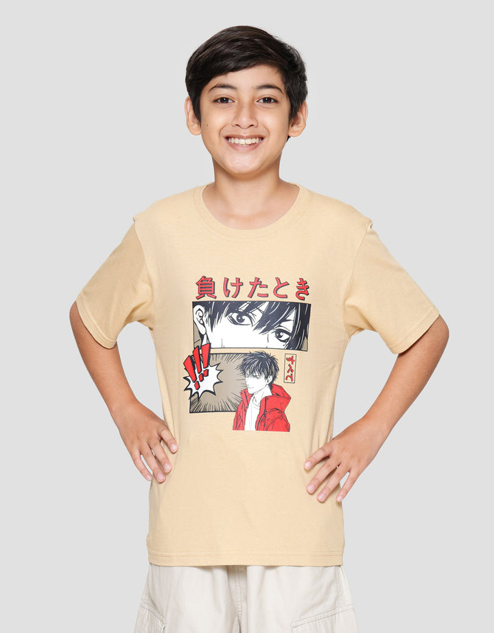 Nevada Print Anime 2 Colace Kaos Anak Laki-laki