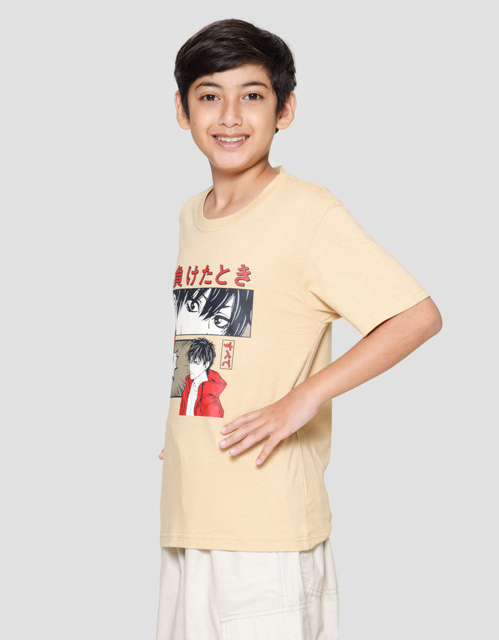 Nevada Print Anime 2 Colace Kaos Anak Laki-laki