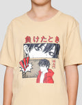 Nevada Print Anime 2 Colace Kaos Anak Laki-laki