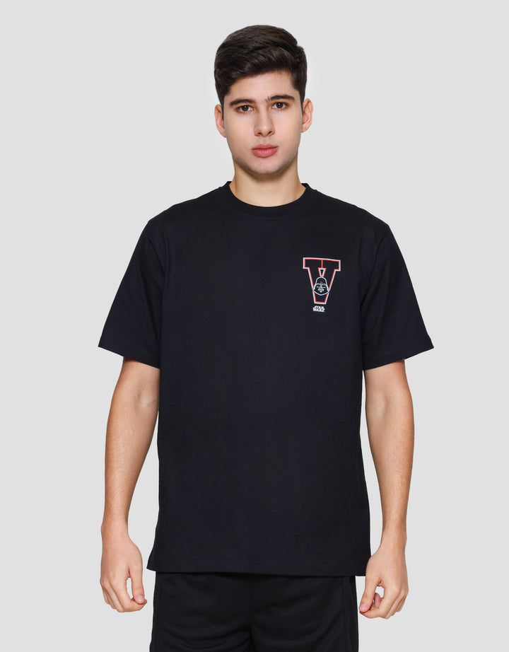 Star Wars Lucas Darth Varder Print Kaos Pria