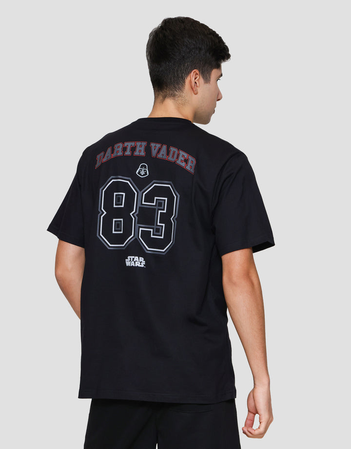 Star Wars Lucas Darth Varder Print Kaos Pria