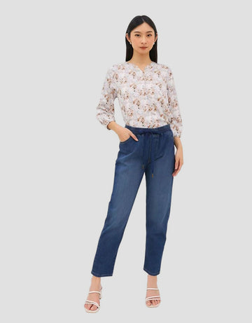 GEELA CELANA JEANS POLOS WANITA
