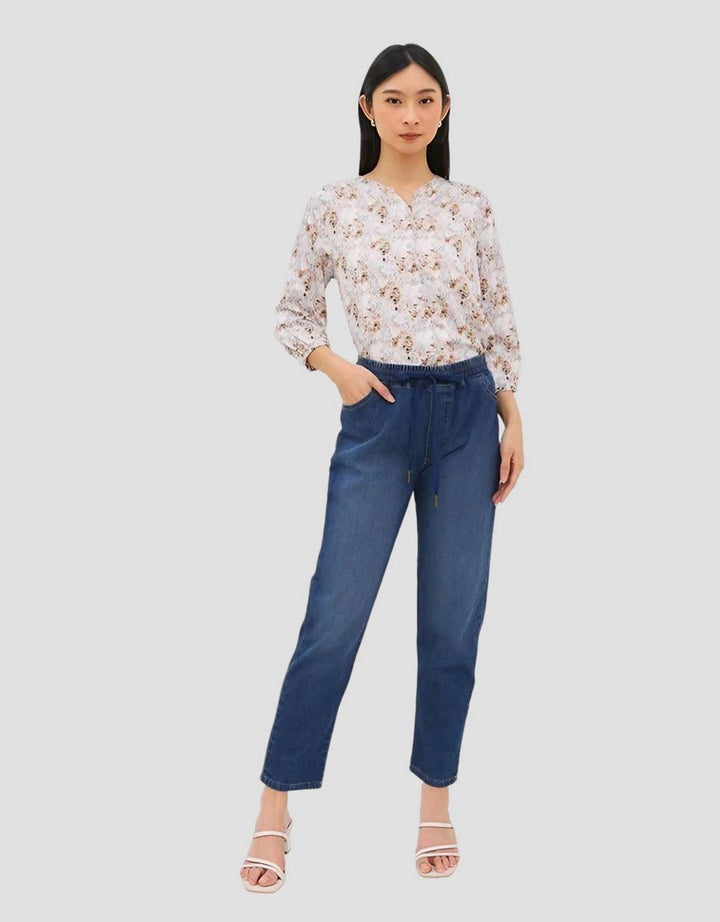 GEELA CELANA JEANS POLOS WANITA