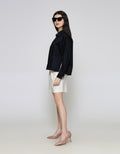 ZES Basic Plain Kemeja Wanita NIFWT005