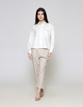 ZES Basic Plain Kemeja Wanita NIFWT005