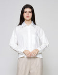 ZES Basic Plain Kemeja Wanita NIFWT005