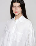 ZES Basic Plain Kemeja Wanita NIFWT005