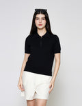 ZES Basic Knit Kaos Polo Wanita MPRTP001
