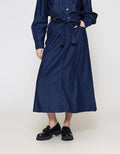 ZES Belt Rok Denim Wanita BLDD001