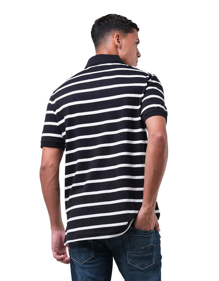 Bombboogie Valda Kaos Polo Motif Garis Pria