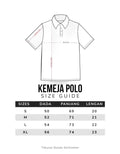 Bombboogie Valda Kaos Polo Motif Garis Pria