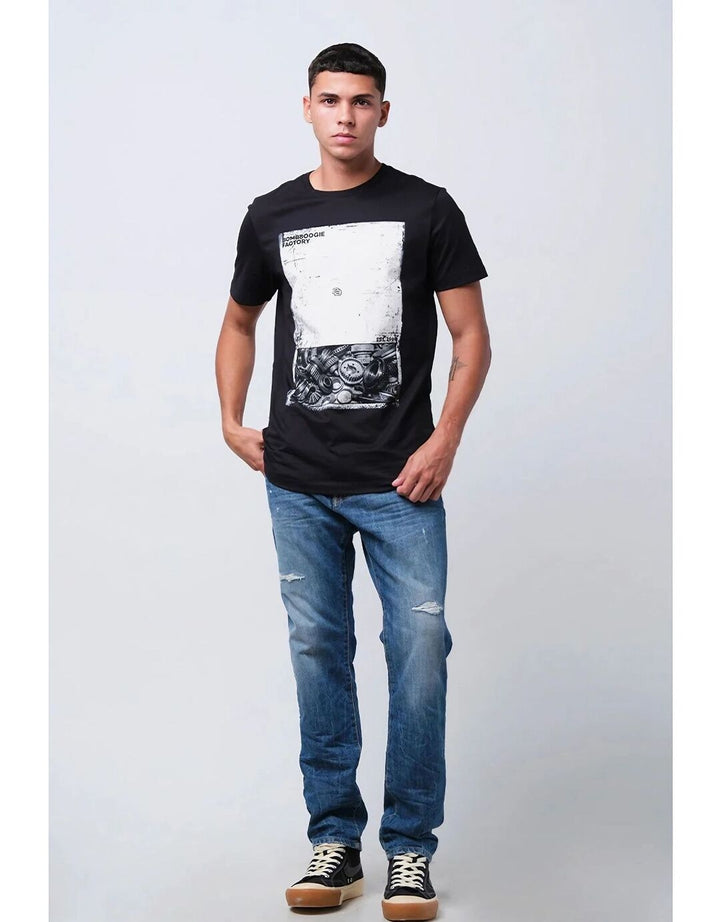 Bombboogie Basic Kaos Polos Pria