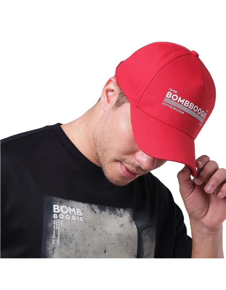 Bombboogie Topi Miguel Red Adjustable Strap Pria