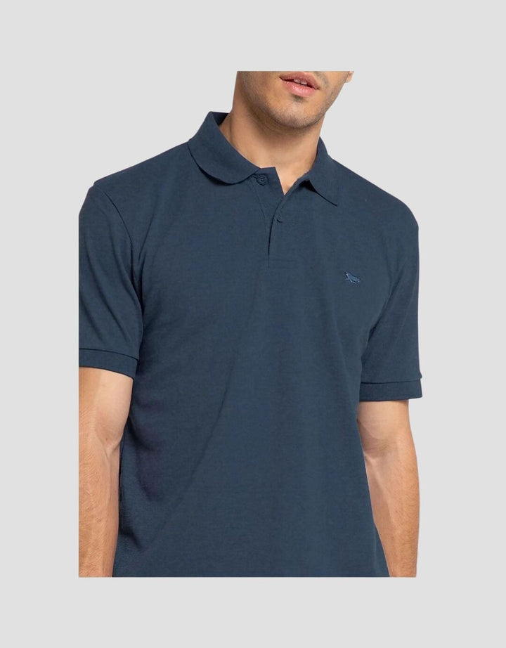 Walrus Polo Kemeja Salur Bernapas Uniseks