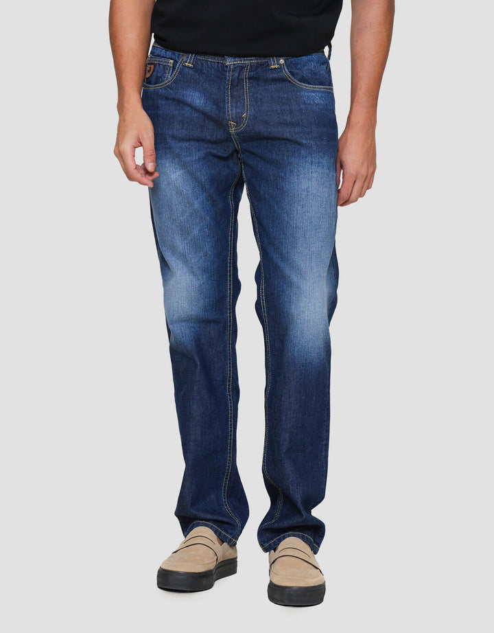 Lois Slim Fit Jeans Pocket Celana Denim Pria