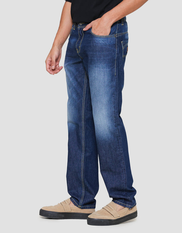 Lois Slim Fit Jeans Pocket Celana Denim Pria