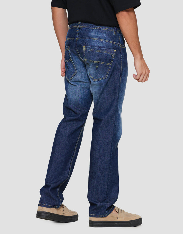 Lois Slim Fit Jeans Pocket Celana Denim Pria