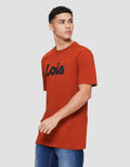 Lois Print Bold Brand Kaos Lengan Pendek Pria