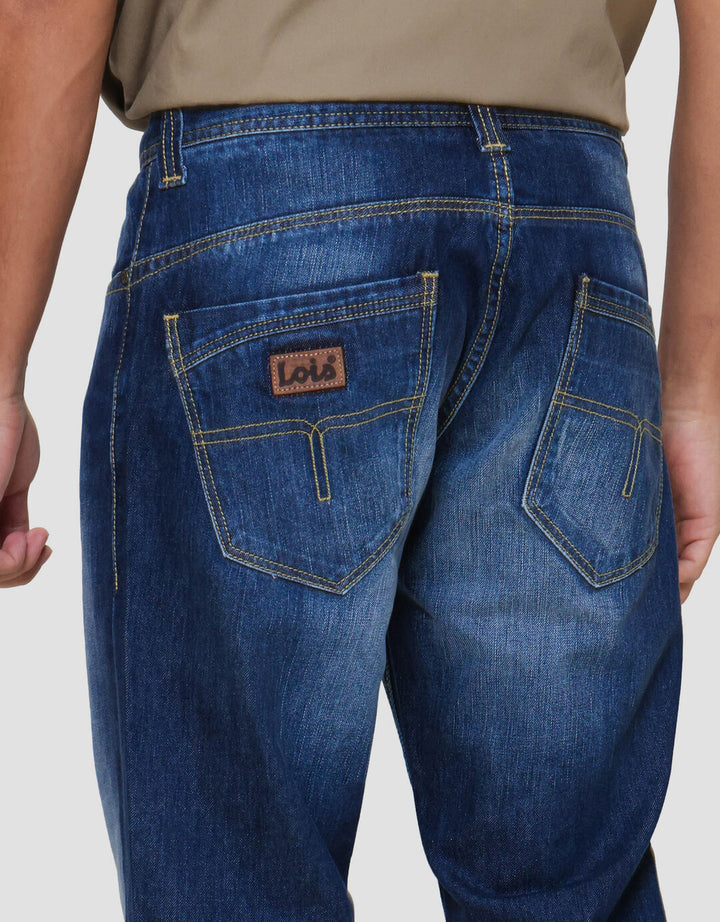 Lois Straight Fit Jeans Celana Denim Pria