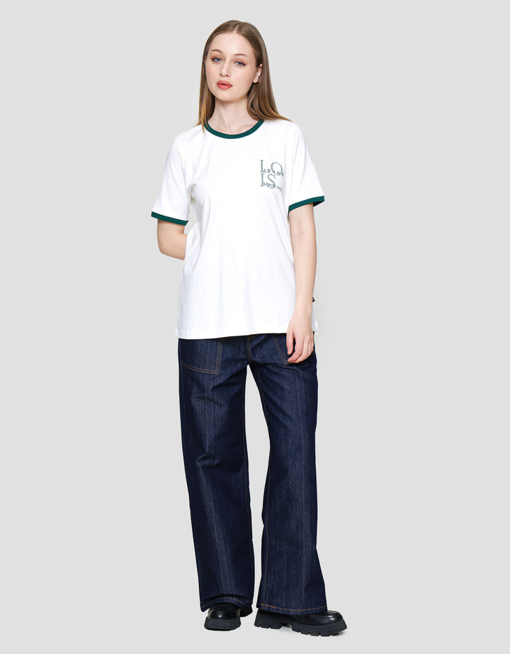 Lois Girl Cotton Jersey Kaos Wanita