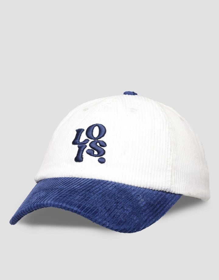 Lois Fashion  Print Brand Topi Pria