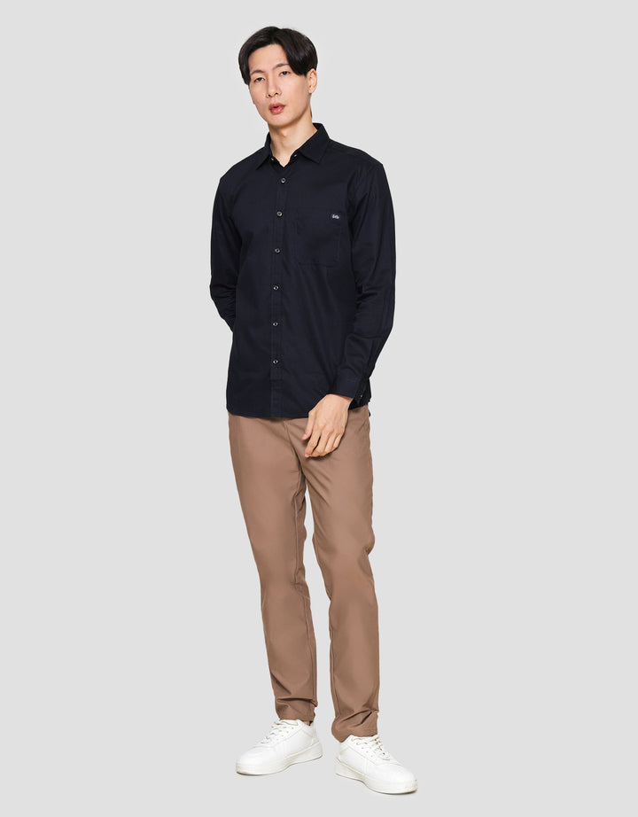 Lois Kemeja Polos Pria