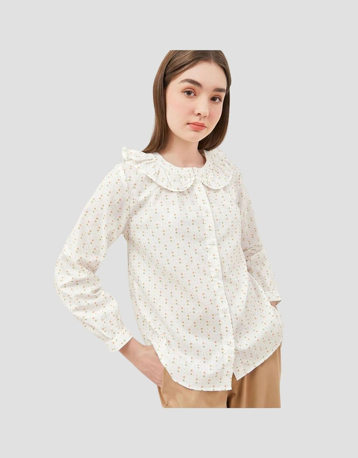 Graphis Blus Motif Polkadot Wani