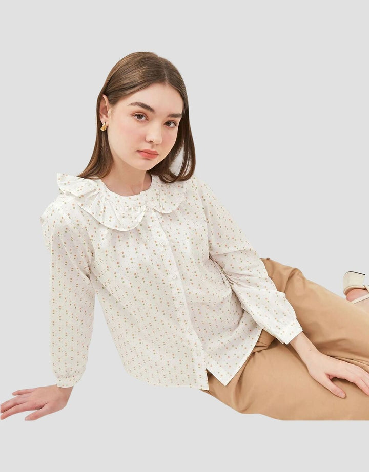 Graphis Blus Motif Polkadot Wani