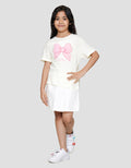Little M Il Pretty Bow Kaos Anak Perempuan