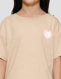 Little M Love Back Print Kaos Anak Perempuan