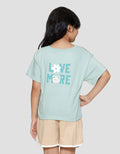 Little M Back Print Kaos Anak Perempuan