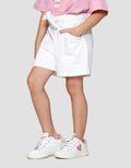 Little M Twill With Tali Pinggang  Celana Pendek Anak Perempuan