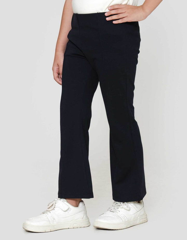 Little M Flare Rayon Spandex Celana Legging Anak Perempuan