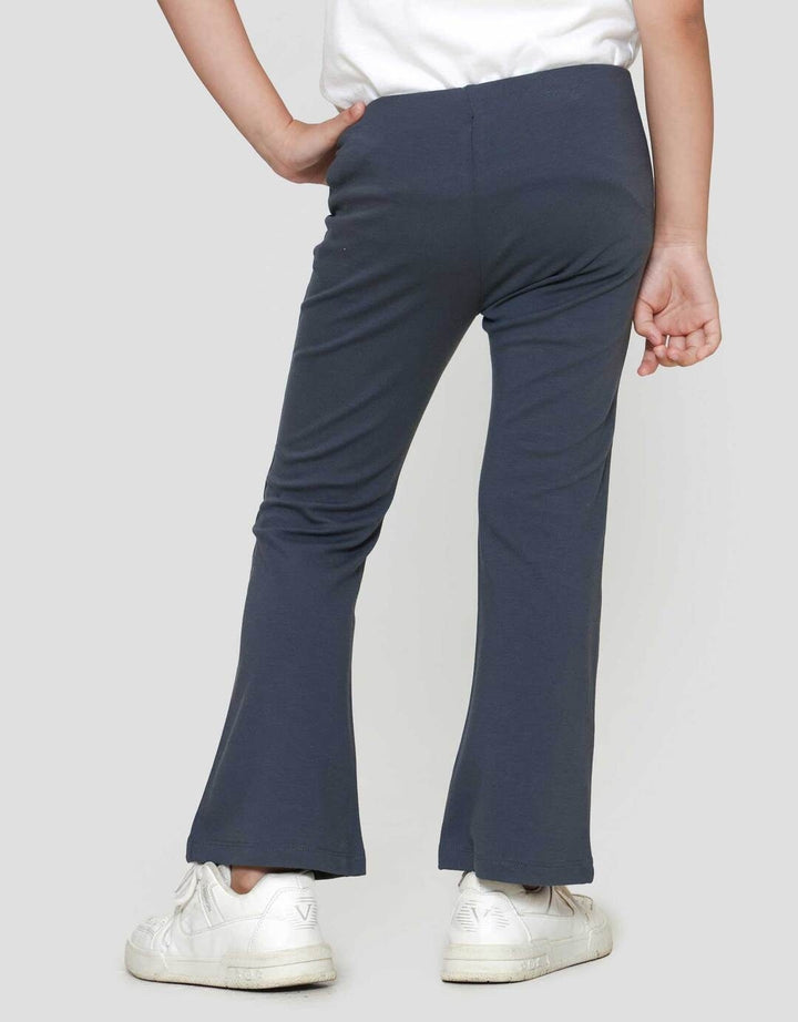 Little M Flare Rayon Spandex Celana Legging Anak Perempuan