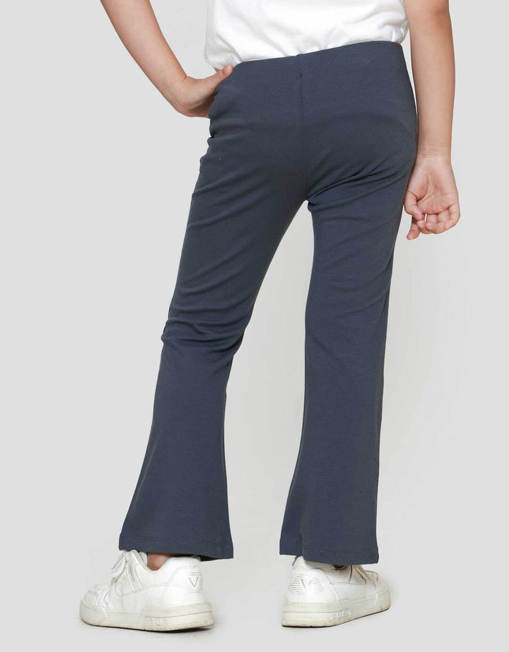 Little M Flare Rayon Spandex Celana Legging Anak Perempuan