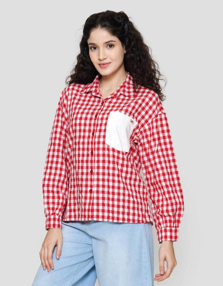 Exit Via Blouse Wanita