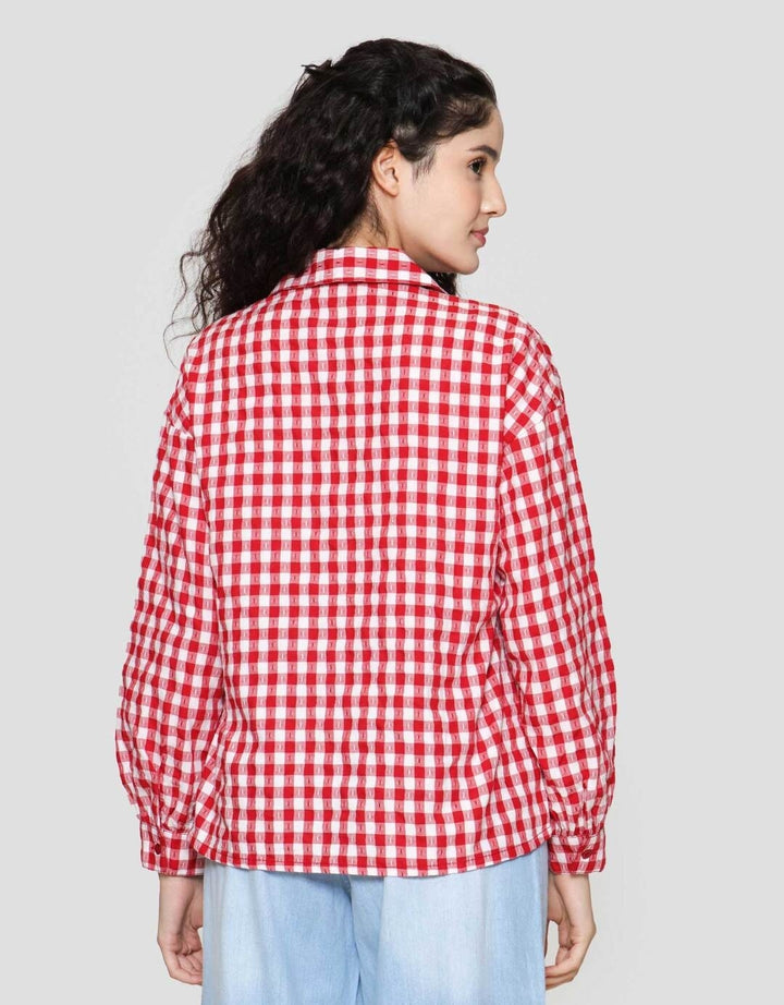 Exit Via Blouse Wanita