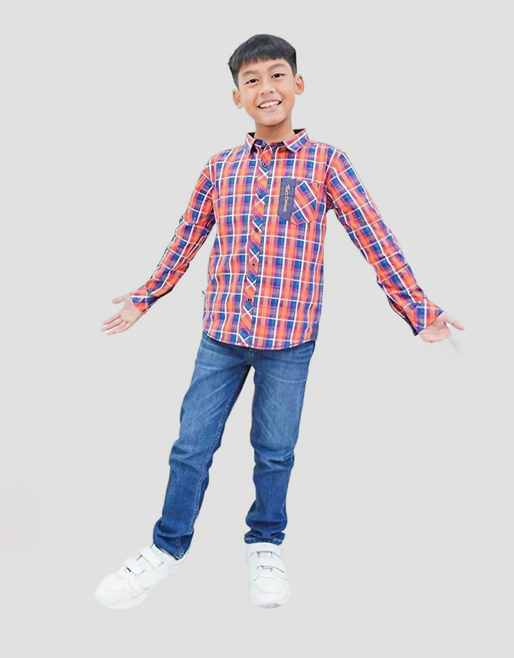 That's Donald Duck Look Kemeja Panjang Anak Laki-laki