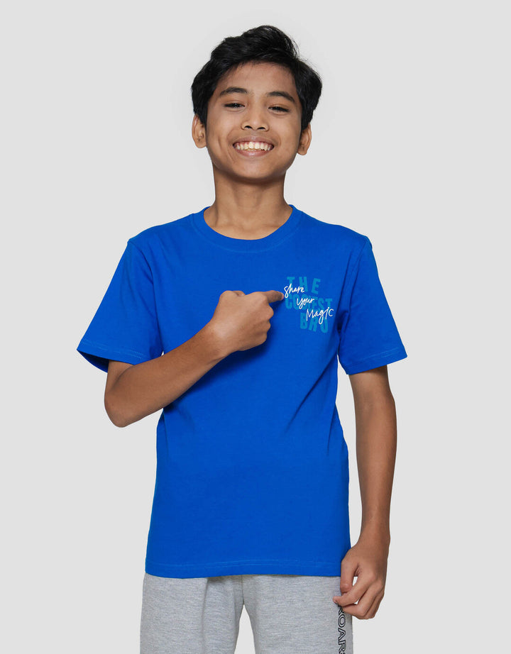 Nevada Print The Coolest With Patch Kaos Anak Laki-laki