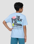 Nevada Print Watch The Game With Patch Kaos Anak Laki-laki