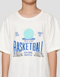Nevada Print Basketball Kaos Anak Laki-laki