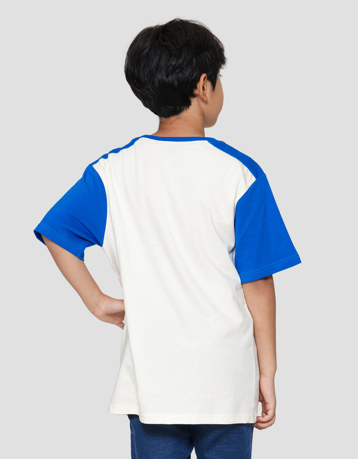 Nevada Small Front Print Basket With Contrast Kaos Anak Laki-laki