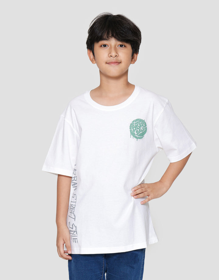 Nevada Print Basket Kaos Anak Laki-laki