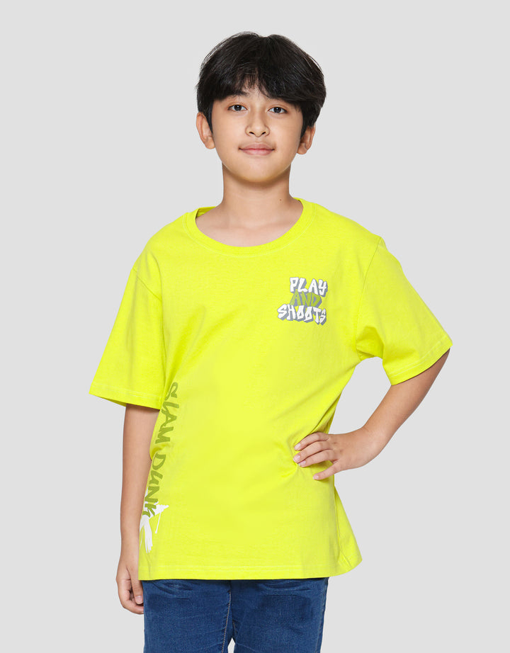 Nevada Print Slam Dunk Kaos Anak Laki-laki