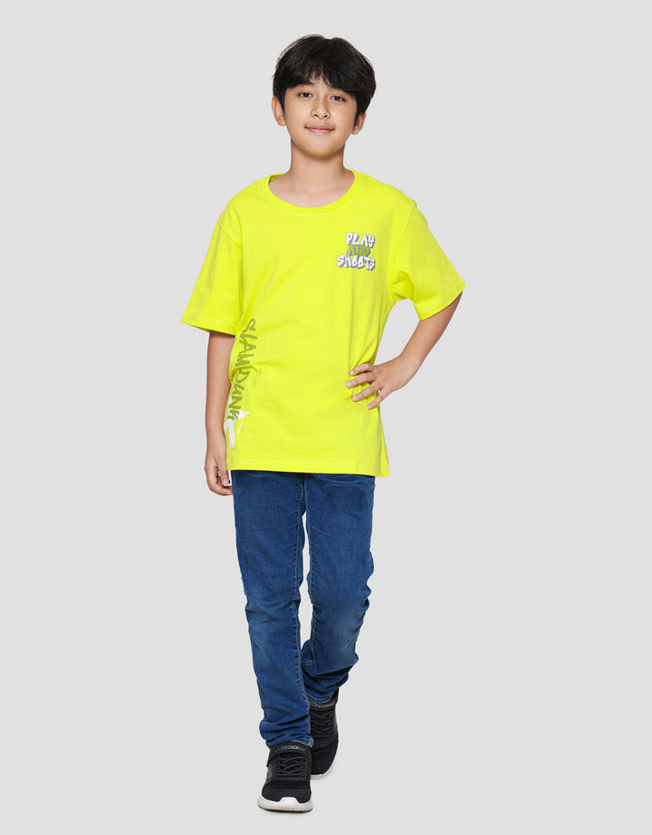 Nevada Print Slam Dunk Kaos Anak Laki-laki