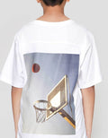 Nevada Photo Two Sided Print Basket Kaos Anak Laki-laki