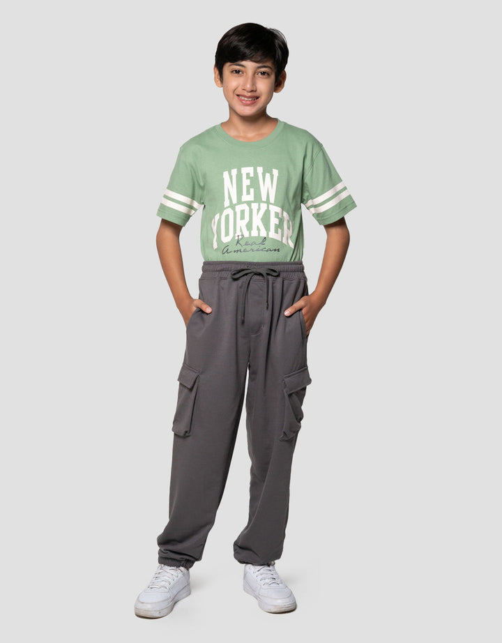 Nevada Jogger Pants Knit Cargo Jogger Anak Laki-laki