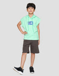 Nevada Sleeveless Hoodie With Print Print Kaos Anak Laki-laki