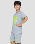 Nevada Knit Print Number Setelan Anak Laki-laki