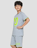 Nevada Knit Print Number Setelan Anak Laki-laki